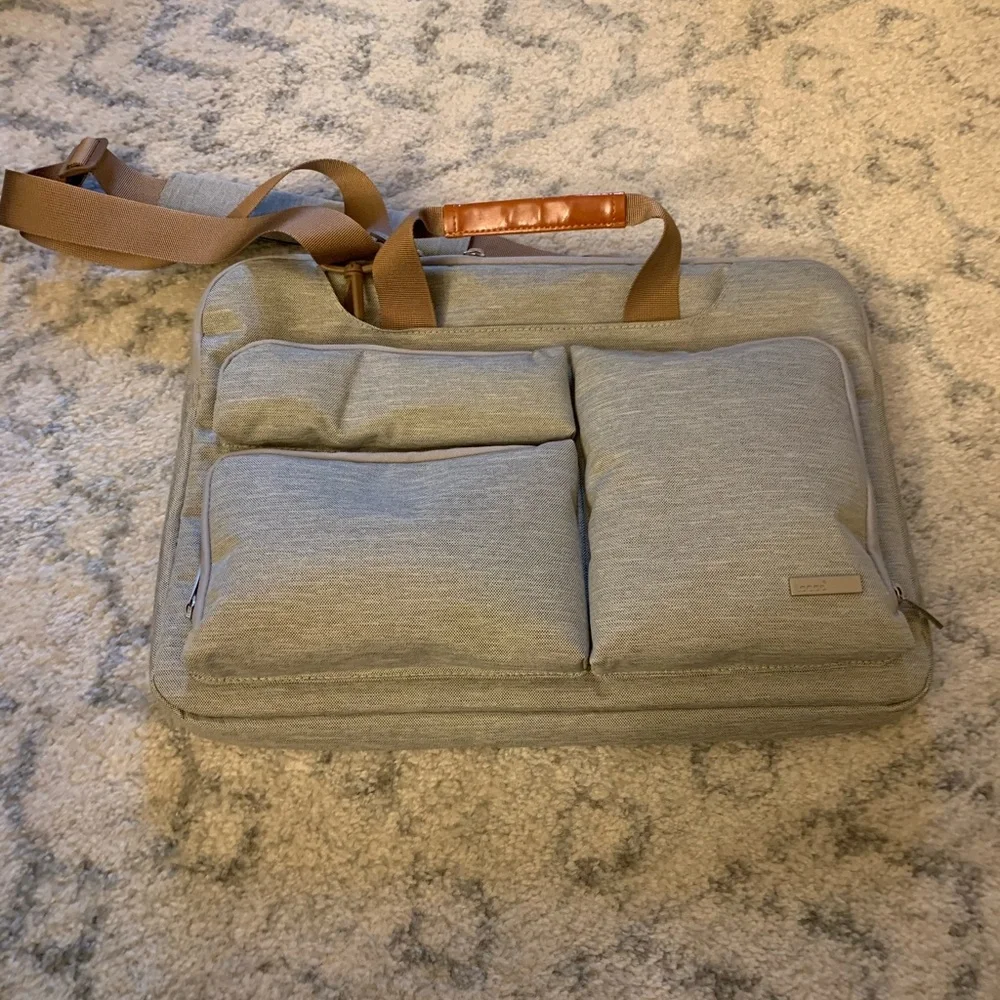 Grey Laptop Bag